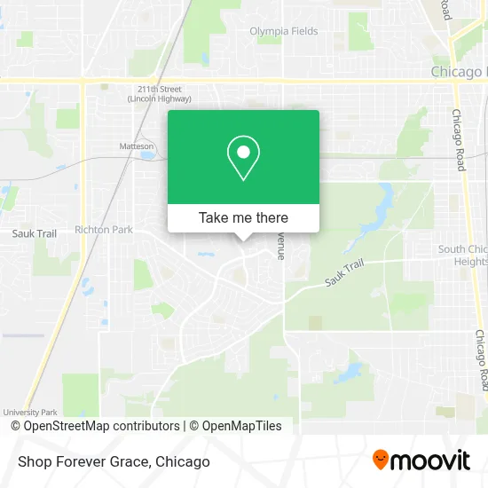 Shop Forever Grace map