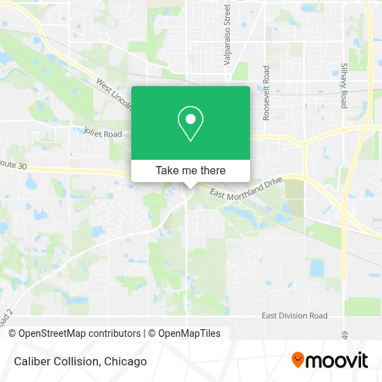 Caliber Collision map
