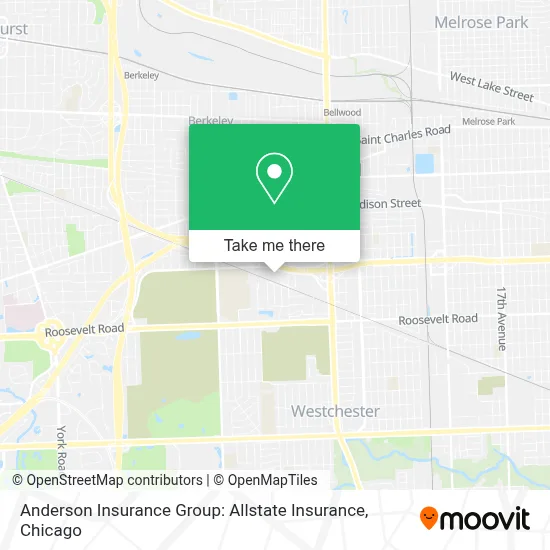 Anderson Insurance Group: Allstate Insurance map