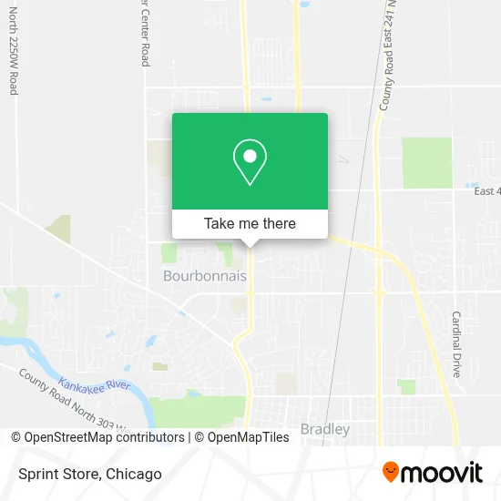 Sprint Store map