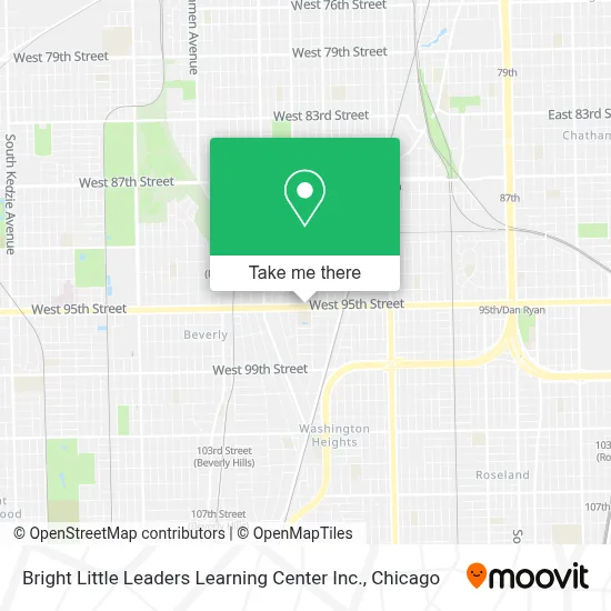 Bright Little Leaders Learning Center Inc. map