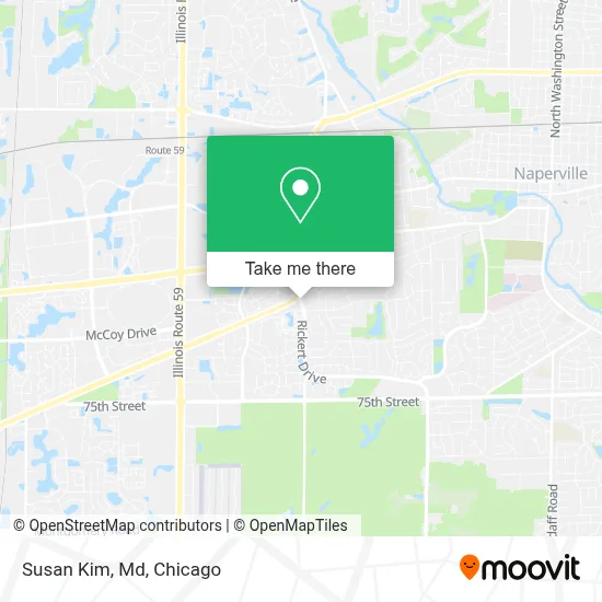 Susan Kim, Md map