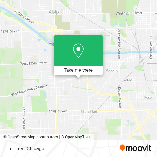 Tm Tires map