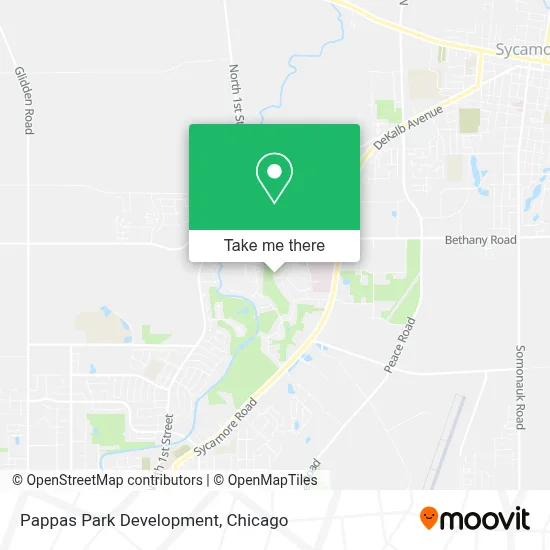 Pappas Park Development map