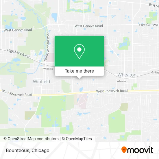 Bounteous map