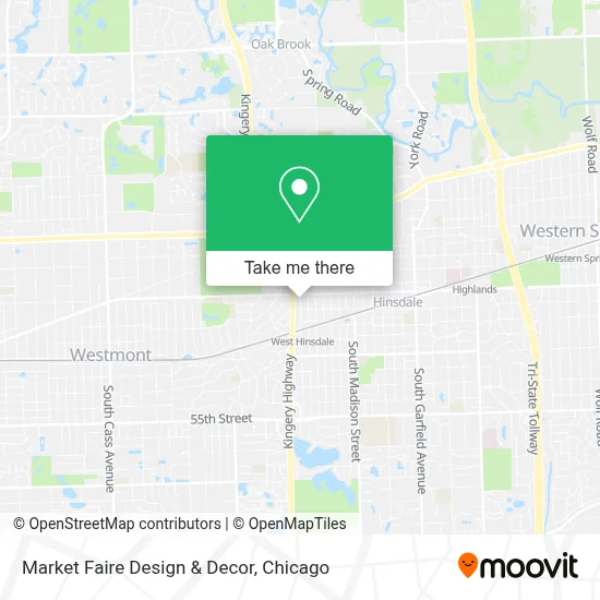 Market Faire Design & Decor map