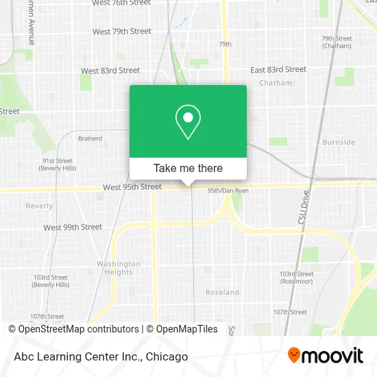 Abc Learning Center Inc. map