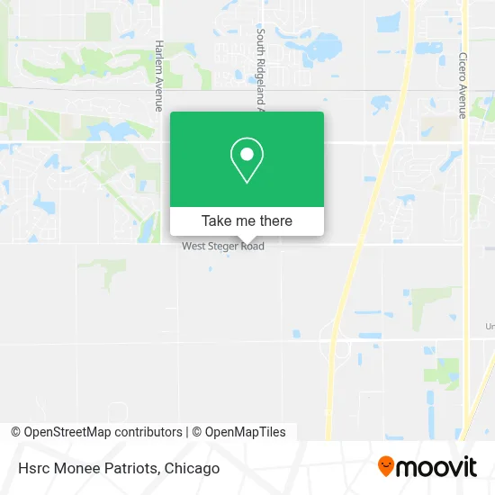Hsrc Monee Patriots map