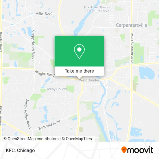 Kfc map
