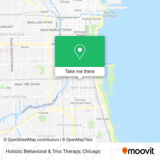 Holistic Behavioral & Tms Therapy map