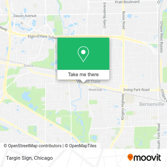 Targin Sign map