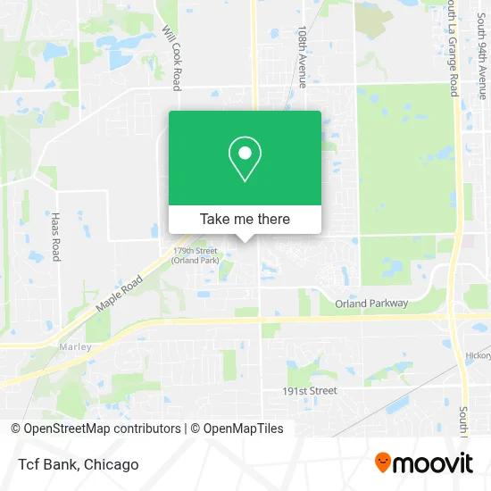 Tcf Bank map