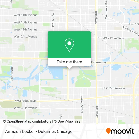Amazon Locker - Dulcimer map
