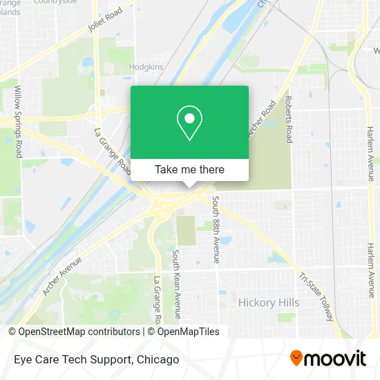 Eye Care Tech Support map