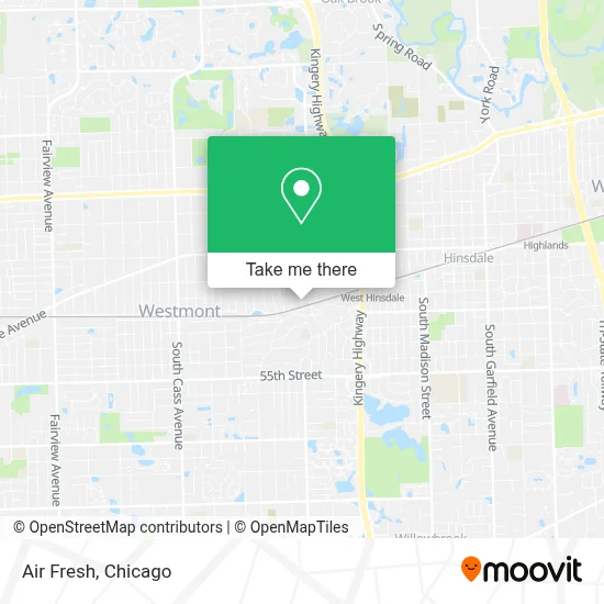 Air Fresh map