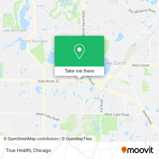 True Health map