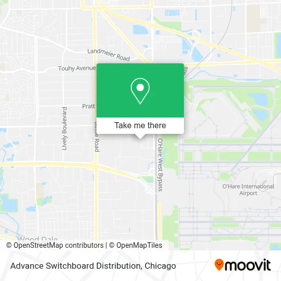 Advance Switchboard Distribution map