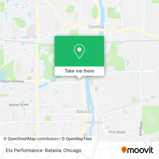 Ets Performance- Batavia map