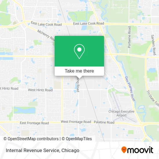 Internal Revenue Service map