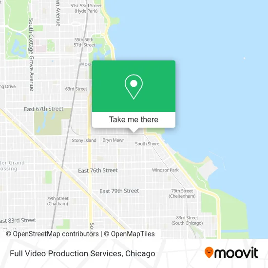 Full Video Production Services map