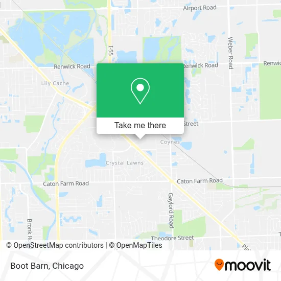 Boot Barn map