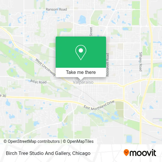 Birch Tree Studio And Gallery map