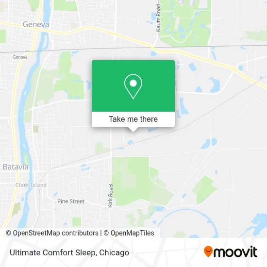 Ultimate Comfort Sleep map
