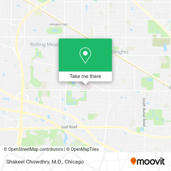 Shakeel Chowdhry, M.D. map