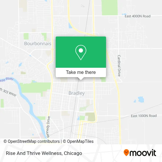 Rise And Thrive Wellness map
