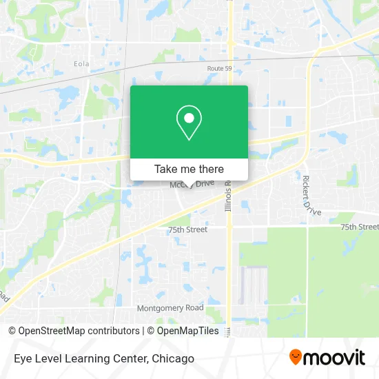 Eye Level Learning Center map
