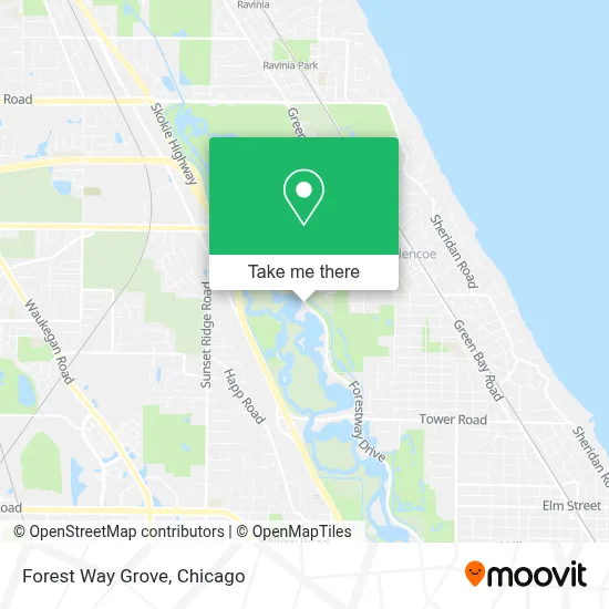 Forest Way Grove map