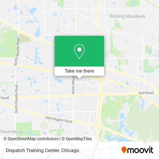 Dispatch Training Center map