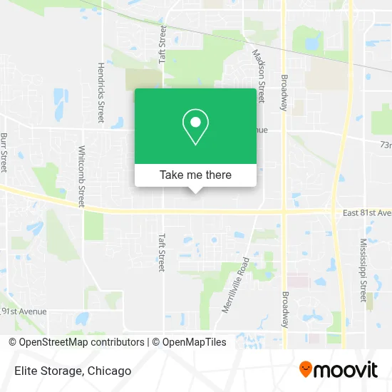 Elite Storage map
