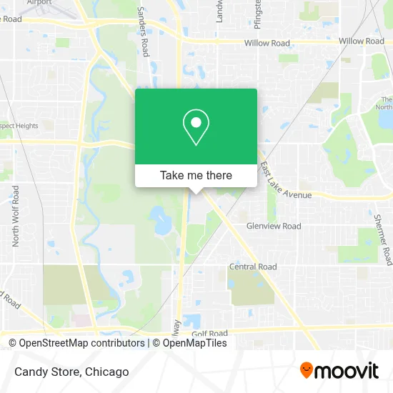 Candy Store map