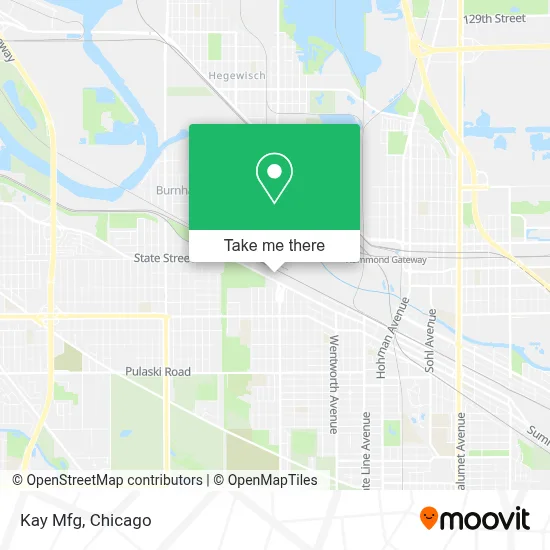 Kay Mfg map
