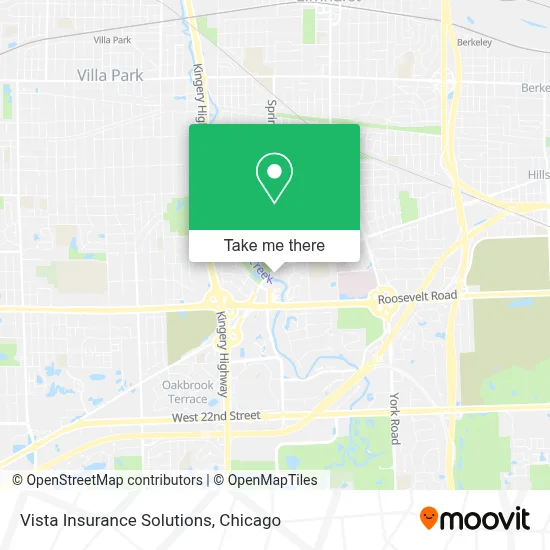 Vista Insurance Solutions map