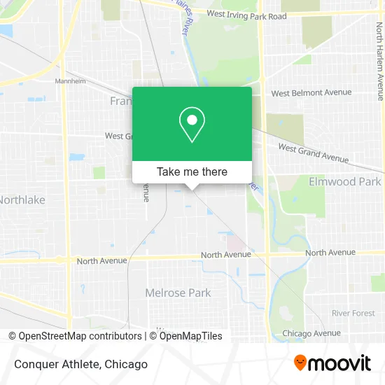 Conquer Athlete map