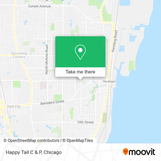 Happy Tail C & P map
