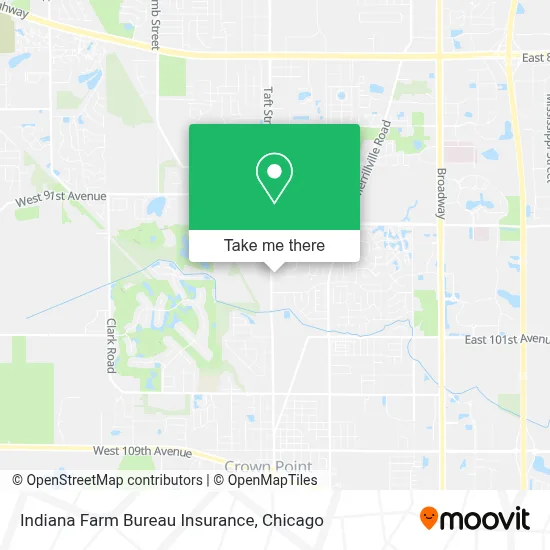 Indiana Farm Bureau Insurance map