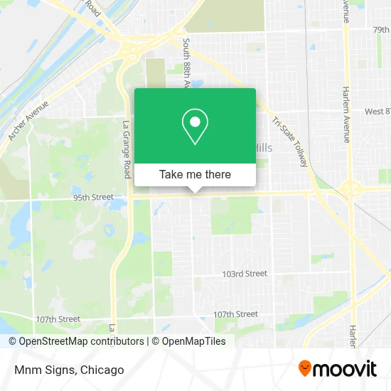 Mnm Signs map