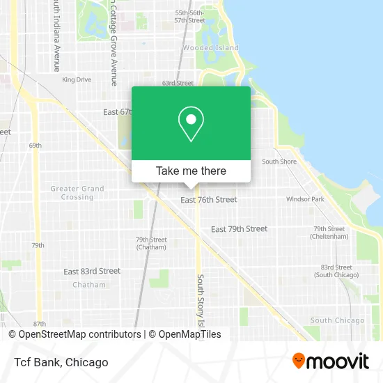 Tcf Bank map
