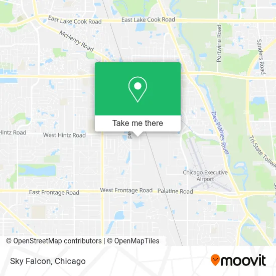 Sky Falcon map