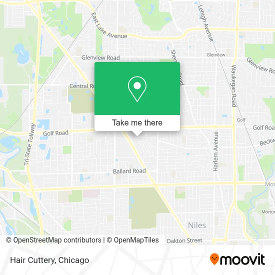 Hair Cuttery map