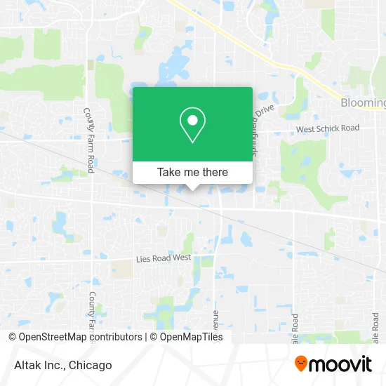 Altak Inc. map