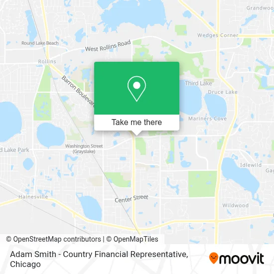 Adam Smith - Country Financial Representative map