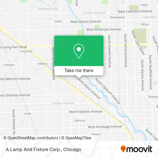A Lamp And Fixture Corp. map