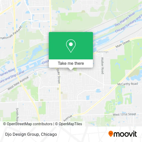 Djo Design Group map
