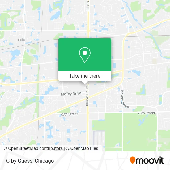G by Guess map