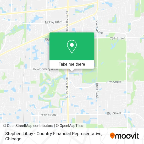 Stephen Libby - Country Financial Representative map