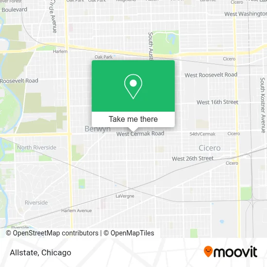 Allstate map